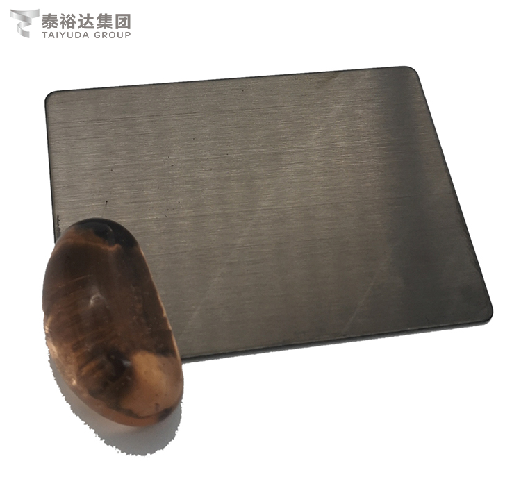 Großhandelspreis schwarz farbe 304 hairline kaltgewalzte edelstahlplatte für treppenhaus